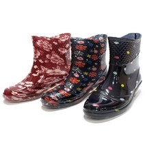 그레미 467 여성 여자 레인부츠 작업 장마 주방 짧은 숏 장화