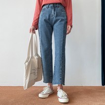 [리엘라]로브제 절개컷팅 데님팬츠
