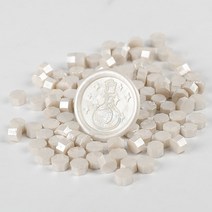 100 개 Ber 가방 씰링 왁스 스탬프 스크랩북 장식 DIY 공예 스탬프 장식 초대 카드 왁스 입자, 01 Pearl white