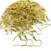 100pcs 17x20mm 귀걸이 결과 귀걸이 걸쇠 후크 피팅 Diy 보석 만들기 합금 후크 드롭 귀걸이 액세서리 쥬얼리 결과 및 부품, 18x20mm(100pcs), 01