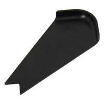 오토바이 트레일러 캠핑카 트레일러용 교체 스트레이트 슬라이드 아웃 코너 커버 캡 트림 프로텍터 충격 방지, Black