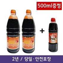 일촌 홍게맛장 골드 1.8Lx2+500ml 국산간장, 2개, 1.8L