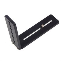 GHSHOP L 브래킷 카메라 DSLR 카메라 삼각대 볼 헤드 마운트 용 퀵 릴리스 플레이트, 12.5X10X2CM, 블랙, 구리