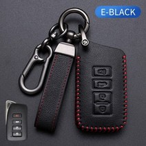차키케이스 자동차키링 자동차 원격 키 케이스 렉서스 UX ES UX200 UX250h ES, E style black