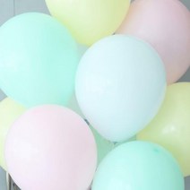 천장장식 마카롱풍선(헬륨효과)세트-워터메론