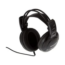 Koss UR20 오버이어 헤드폰 플렉시블 슬링 블랙