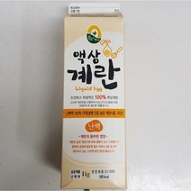 풍림푸드 1등급 액상계란 난백 1kg, 12개, 1L