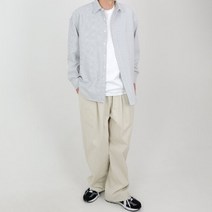 뉴메이드 / 현규 오버핏 스트라이프 셔츠