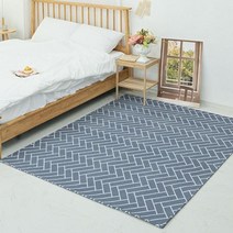 모던하우스 거실용 그레이 60x180cm 카페트 헤링본 러그