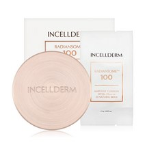 인셀덤 래디언솜100 앰플 광채 커버 쿠션 팩트 리필증정, 23호 내추럴베이지 {IN7556}