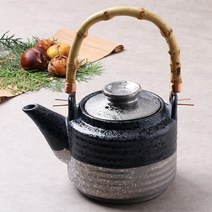 긴이로 술주전자 도자기 정종 제사 사케 주전자