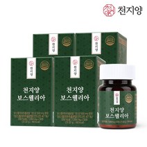 천지양 보스웰리아 30정 (1개월분) 비타민D 해조칼슘 상어연골분말, 4박스