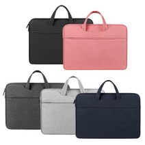 데일리큐브 융쿠션 스크래치방지 13인치 14인치 15인치 16인치 17인치 손잡이 노트북 가방 파우치 케이스 커버 슬리브 laptop notebook bag pouch, 네이비