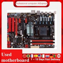 pc부품 Biostar TA970 마더보드 소켓 AM3 + DDR3 32GB FX 오리지널 데스크탑 메인 SATA III 사용, 한개옵션0