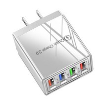 100w충전기 pd 초고속 급속 멀티 충전기 100w usb 헤드 4 포트 충전 어댑터 usb 벽 포트 3.0 모든 usb 충전 장치 용 고속 충전 블록, 우리를