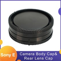 Zhongyi Mitakon 카메라 바디 캡 소니 E NEX 마운트 용 후면 렌즈 Nex3 NEX-5/6/7 A7 A7r A7s A5000 A6000 커버 보호 장치 호환, 단일옵션