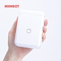 Niimbot D11 네임스티커 라벨프린터 라벨기(라벨지 1개 포함), D11화이트, 동물아이콘