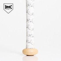 BMC 비엠씨 야구 배트그립 프로 시그니쳐 베이직 그립, 화이트/블랙