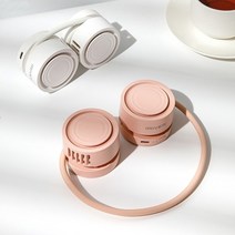 아이리버 휴대용 접이식 넥밴드 선풍기 IDF-100 [핑크], 단품