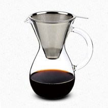 코맥 스텐필터 카라페 핸드드립세트 600ml (DG1)