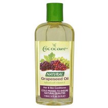 Cococare 내추럴 그레이프씨드 오일 인퓨즈 with 비타민 E 11203650, 118ml × 1개