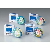 pH Paper 롤타입 ph(시험지 페이퍼 테스트) 리트머스시험지 UNIV WR BCG BTB / Advantec 어드밴텍, BCG(4.0-5.6)