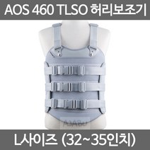 아오스 의료용 TLSO 허리보조기 AOS460 고급형 SIZE L, 여성용_460_L사이즈(32-35인치)