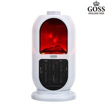 고스 GSH-8808FW 탁상용 PTC 미니 온풍기 캠핑용 전기히터 원룸히터