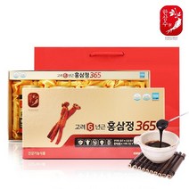 6년근 고려 홍삼정365(240gx4병) 홍삼농축액 영지버섯 칡 사철쑥 익모초, 본상품선택