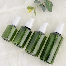 DIY 천연화장품 로션 에센스 그린 펌프 용기 케이스 공병 핸드워시 휴대용 보디샴푸 여행, 1개, 150ml