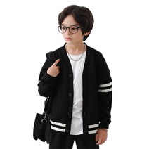 더베이지 봄 주니어 남아 오닉스 가디건 B2976 아동 초등학생 가디건