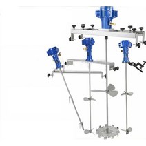 페인트 약품 탱크 공기 액상 교반기 공압 믹싱기 배합, SP-50G-C(클램프-알루미늄합금)50갤런