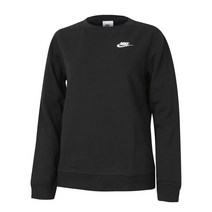 나이키 클럽 주니어 여성 기모 맨투맨 긴팔티셔츠 DV1234-010