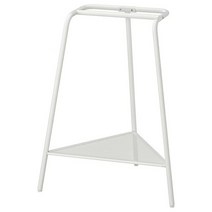 이케아 틸슬라그 테이블버팀다리 트레슬 메탈화이트 36x57x70cm 에폭시코팅스틸, 없음