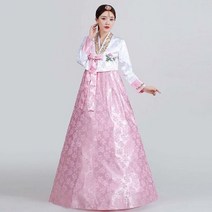 전통한복 결혼식 한복 퓨전 웨딩 신부 여성 드레스 성인 전통 무용 공연