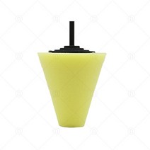 우레탄 압축 고탄성 마블 스펀지 드릴 버핑 스폰지 패드 연마 콘 스폰지 볼 버니싱 키트 자동차 바퀴 허브 케어 금속 플라스틱 유리, 3