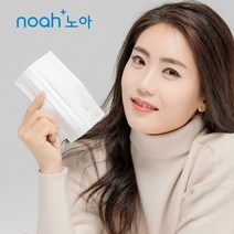 노아 덴탈 마스크 국산 50매 데일리 일회용, 화이트, 3중 대형, 1개, 50개입