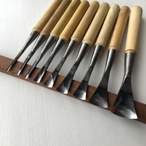 환도 조각기 우드카빙 목공공구 조각도 목공예 조각칼 목공기계 각끌기 끌, 8자루 0.5-3.5센티 세트