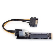 노트북외장그래픽카드 28EA 노트북 외부 그래픽 카드 어댑터 eGPU 스탠드 PCIe3.0 x4 라이저 케이블 (Lapt