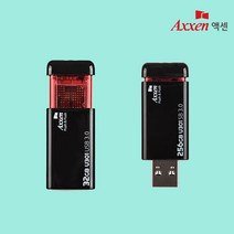 액센 U301 Push USB3.0 Super Speed 각인 U301 Push, 32GB