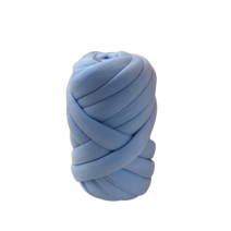 바인켓 자이언트얀 실 1kg 패브릭 뜨개실 DIY 키트, 스카이블루