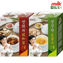 담터 쌍화차 / 생강차 플러스70T [대추차 / 율무차/ 콘푸레이크천마차/ 미숫가루]원산지: 상세설명참조, 담터 단호박 마차 50T