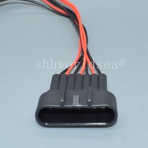 링브로워 유선송풍기 산업용 블로어 엔진 BLOWER 공업용환풍기 World golden 7P 1.5mm 1930-0958 PP10000888 자동 점화 코일 방수 소켓 자동차 액세, [02] 1pcs male