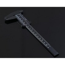 목공 자 케가끼 우드래픽 측정도구 120 150mm 1개-5개, 120mm 플라스틱 캘리퍼스 - 블랙 3개