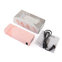 왁싱뭐머기 40W 롤 온 제모 왁스 히터 기계 휴대용 카트리지 크림 난방 장치 홈 왁싱 워머, 02 Eu 플러그, 08 Pink Machine