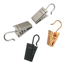 (헨리제이에스)커튼집게링 커튼고리패브릭걸이부자재, 쿠팡50억 커튼링 화이트 35mm