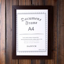 현wisdhm_벽걸이용액자 상장 다용도 기본 심플 고급♥cleang, ♥cleang!!