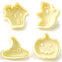 쿠킹스토리 쿠키커터 할로윈 4종 (푸쉬커터)