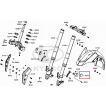 AK550 쇼바여광(개당) 리플렉터 33731-LHJ8-900, 단품