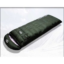 구스 페더 다운 동계 침낭 극동계 거위털 백패킹 덕 경량 슬리핑백 오리털 캠핑 차박 혹한기, 오리털 600g, 1개